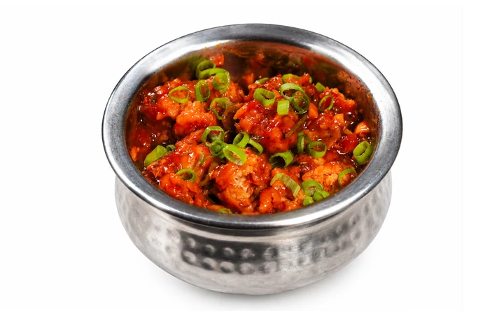 Gobi Manchurian — signature dish at Aaraamam Restaurant, Dubai